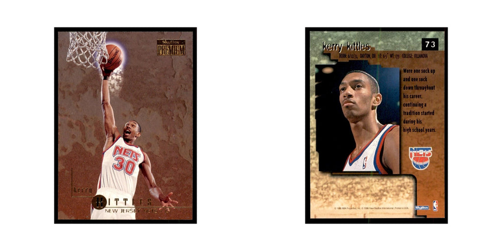 1996 SkyBox Premium Kerry Kittles Basketball Cards #73