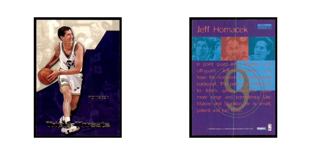 1996 SkyBox Premium Jeff Hornacek Basketball Cards #TT9