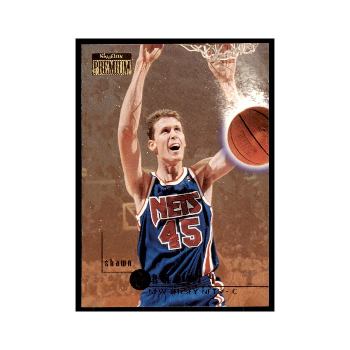 1996 SkyBox Premium Shawn Bradley Basketball Cards #71
