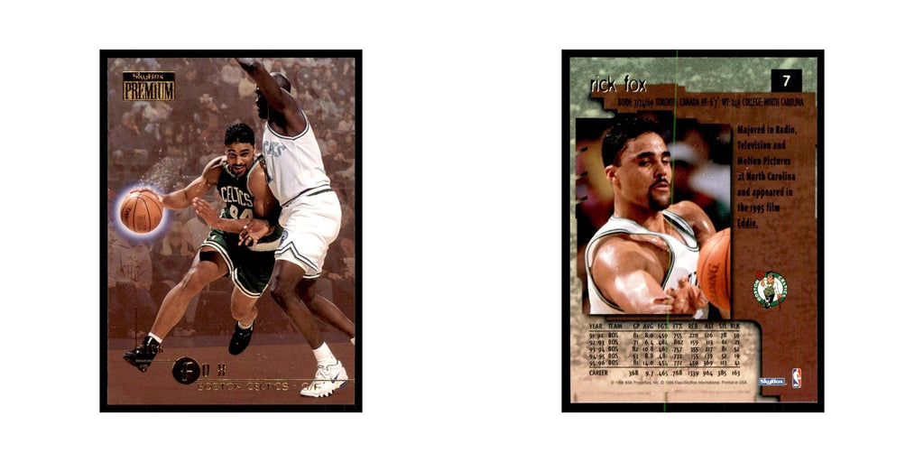 1996 SkyBox Premium Rick Fox Basketball Cards #7