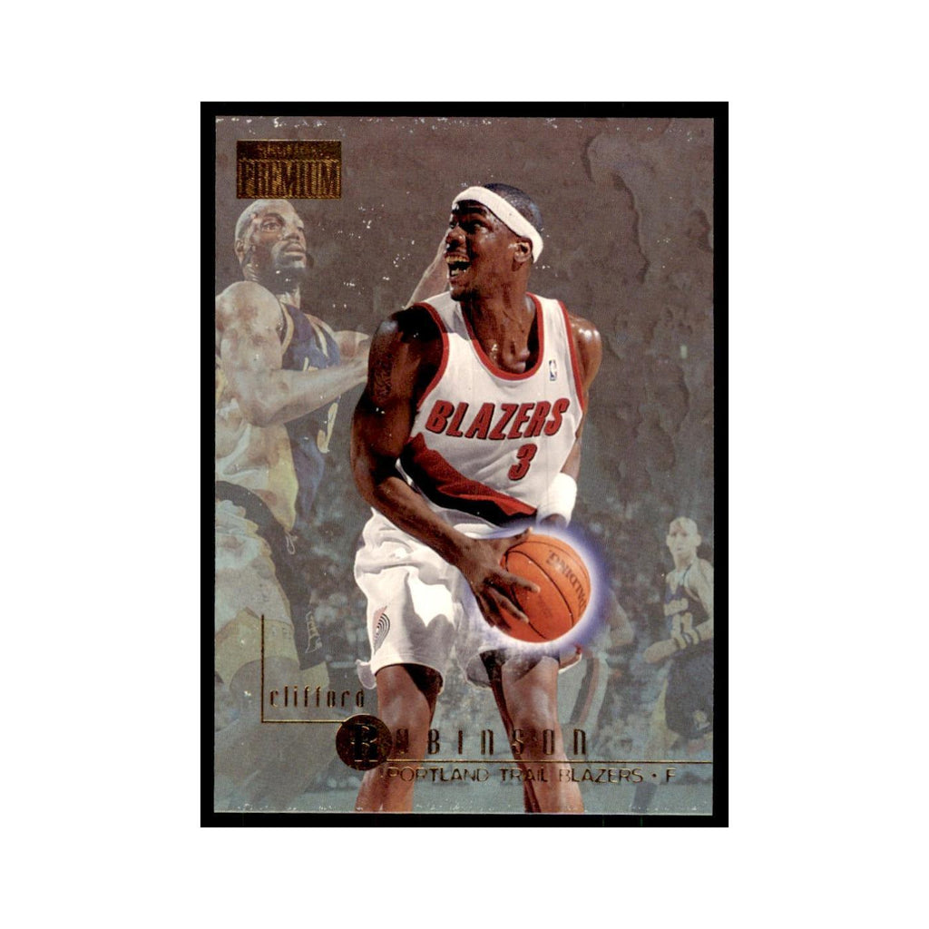 1996 SkyBox Premium Clifford Robinson Basketball Cards #95