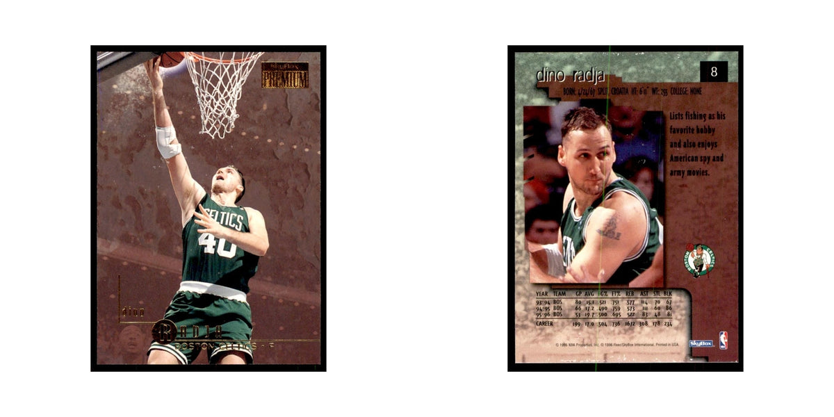 1996 SkyBox Premium Dino Radja Basketball Cards #8