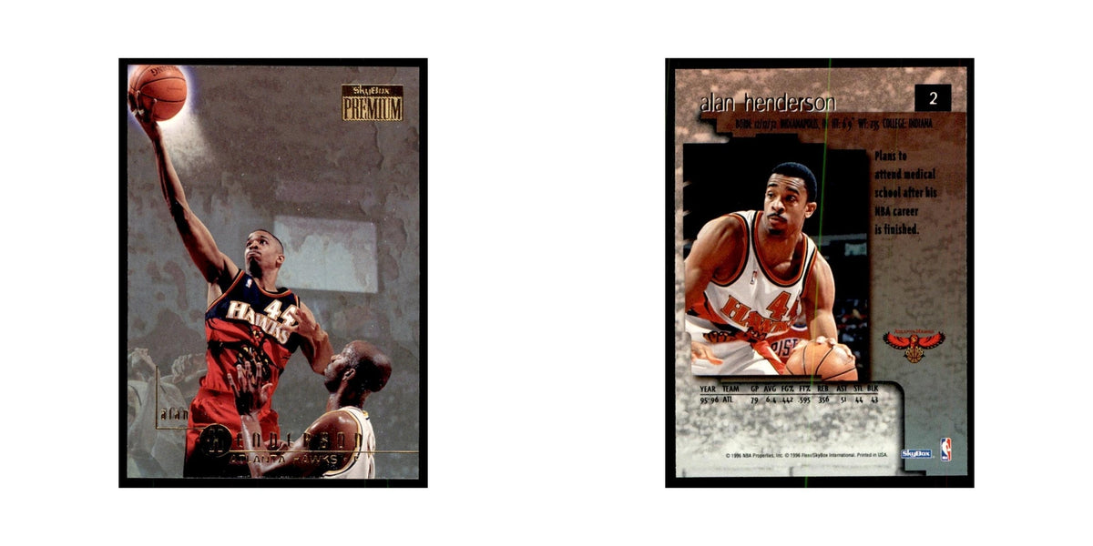 1996 SkyBox Premium Alan Henderson Basketball Cards #2