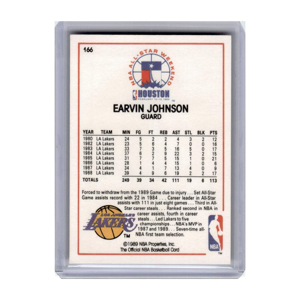 1989 Hoops Earvin Johnson Lakers #166