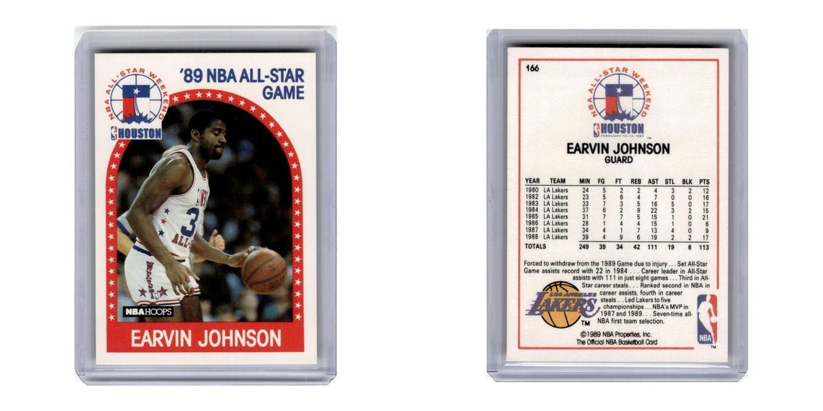 1989 Hoops Earvin Johnson Lakers #166