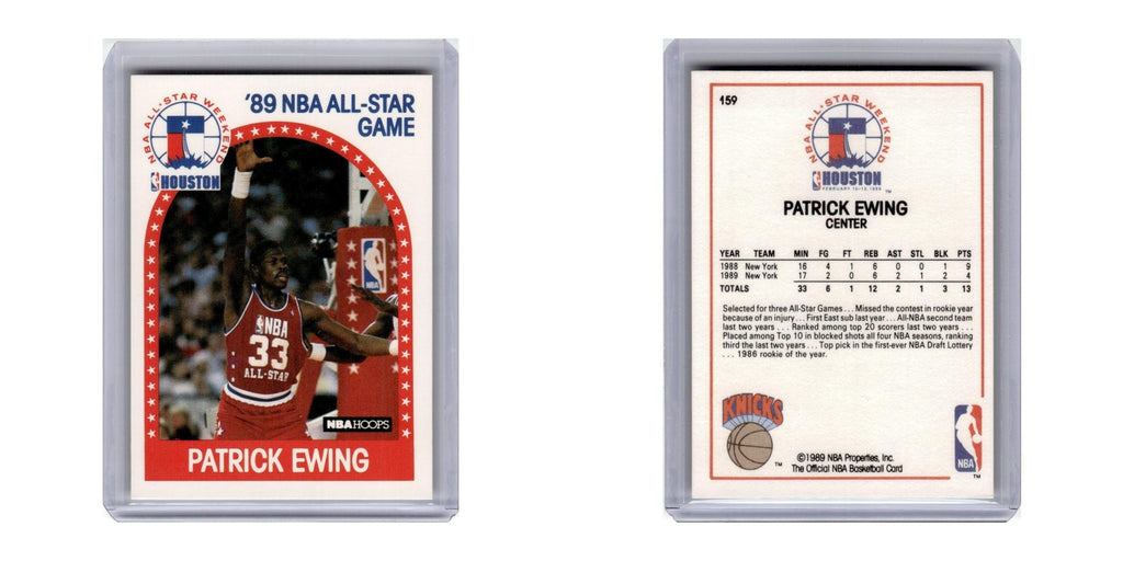 1989 Hoops Patrick Ewing Knicks #159