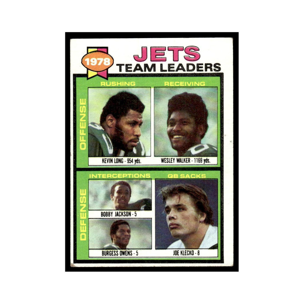 1979 Kevin Long/Wesley Walker/Bobby Jackson/Burgess Owens/Joe Klecko