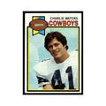 1979 Topps Football Card Charlie Waters Cowboys #445