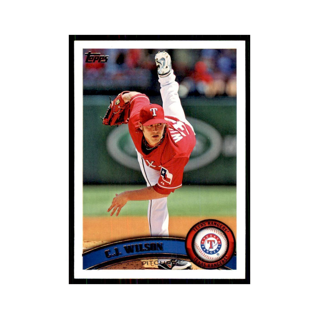 2011 Topps C.J. Wilson Baseball Cards #323