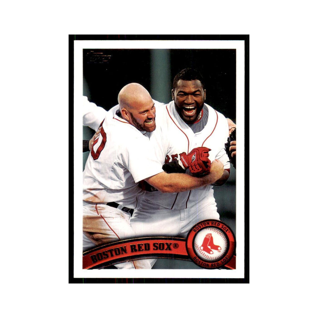 2011 Topps Boston Red Sox Baseball Cards #324