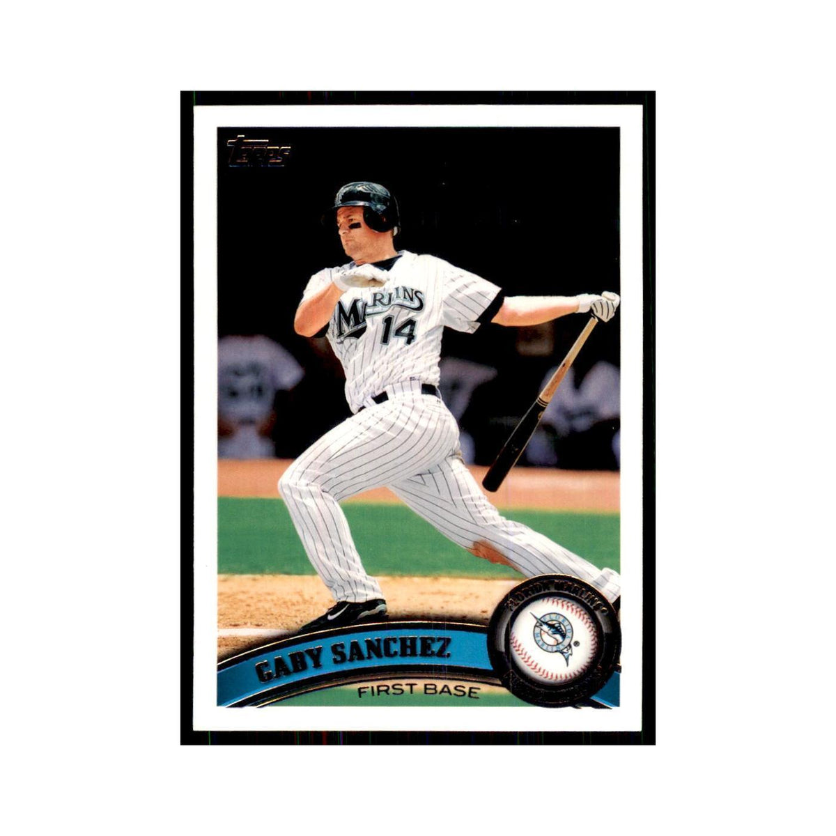 2011 Topps Gaby Sanchez Baseball Cards #312