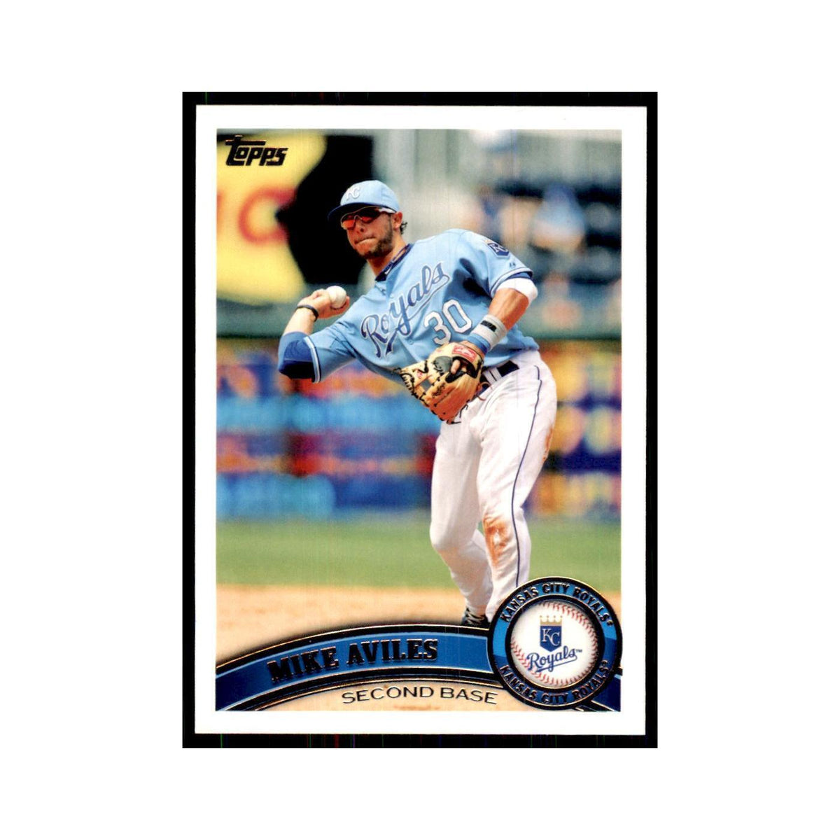 2011 Topps Mike Aviles Baseball Cards #244