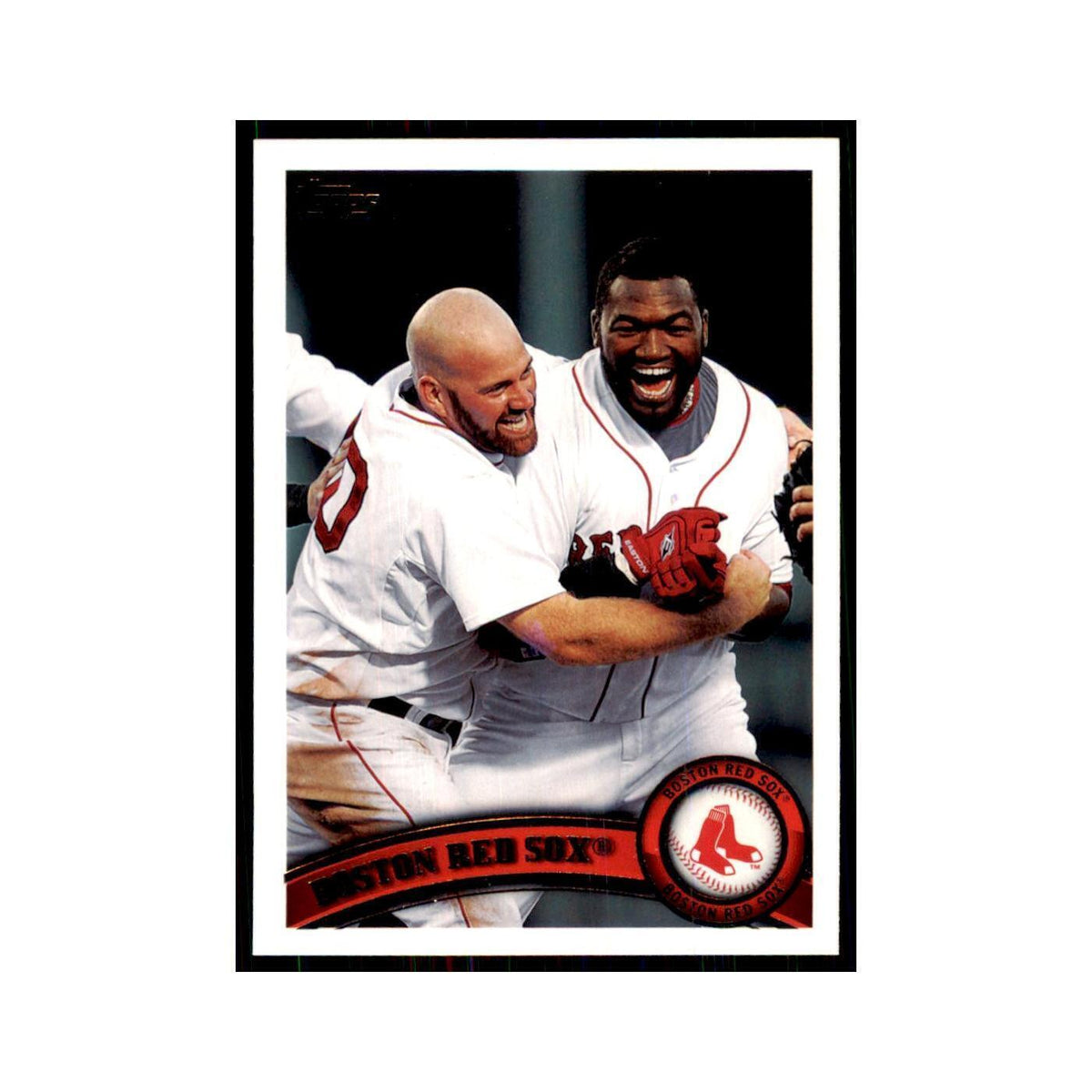 2011 Topps Boston Red Sox Baseball Cards #324
