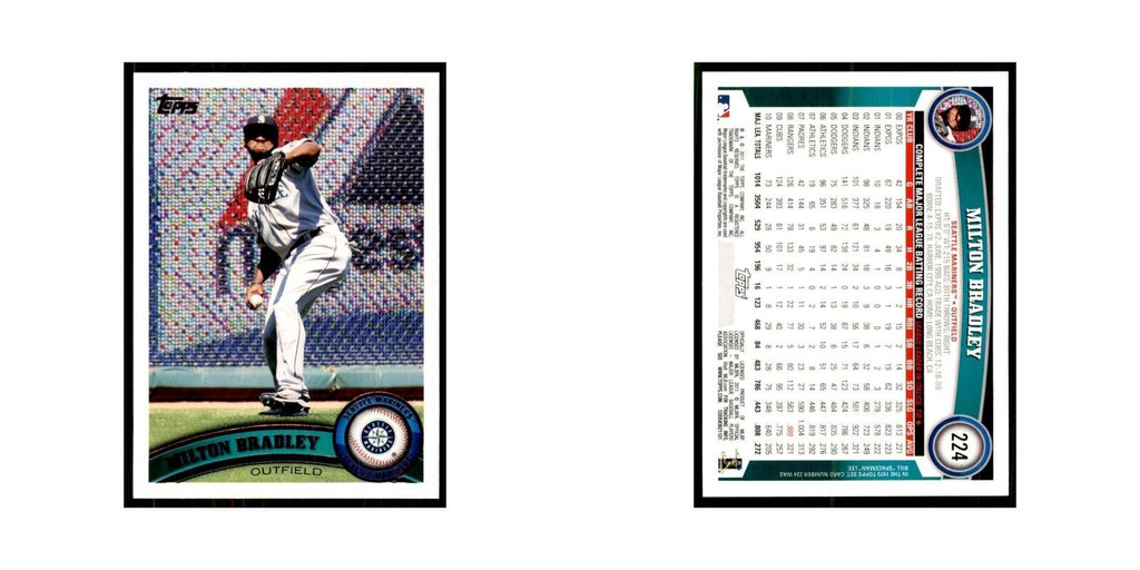 2011 Topps Milton Bradley Baseball Cards #224