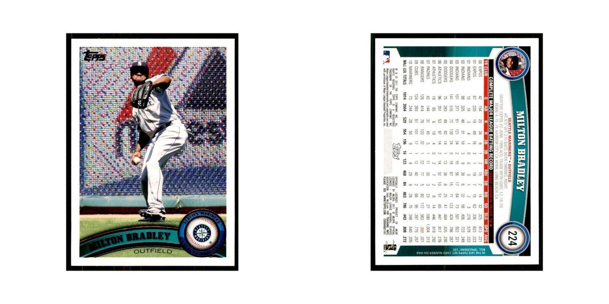 2011 Topps Milton Bradley Baseball Cards #224