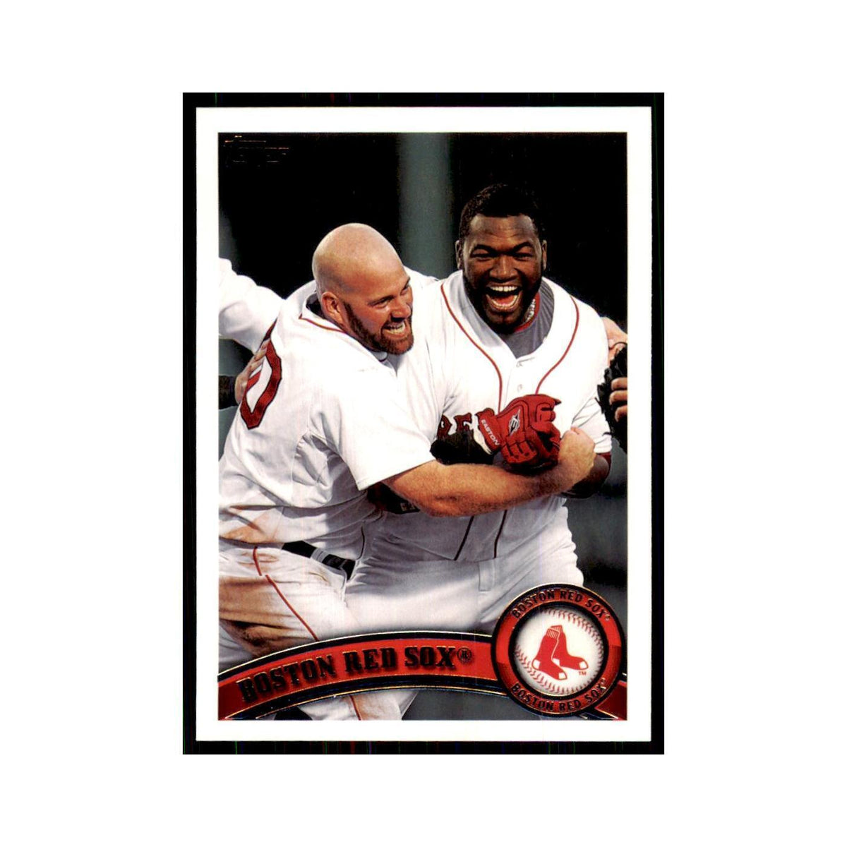 2011 Topps Boston Red Sox Baseball Cards #324