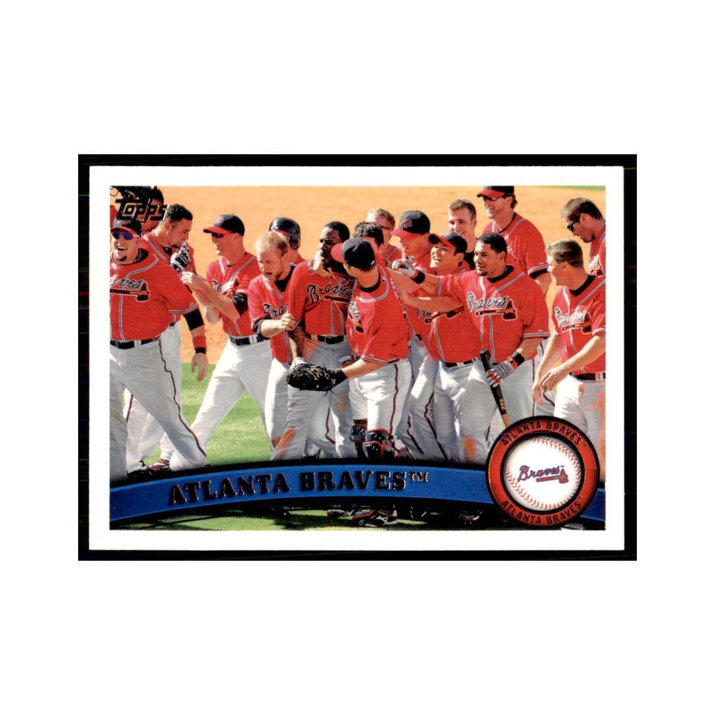 2011 Topps Atlanta Braves Baseball Cards #319