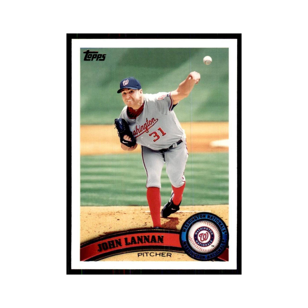 2011 Topps John Lannan Baseball Cards #246