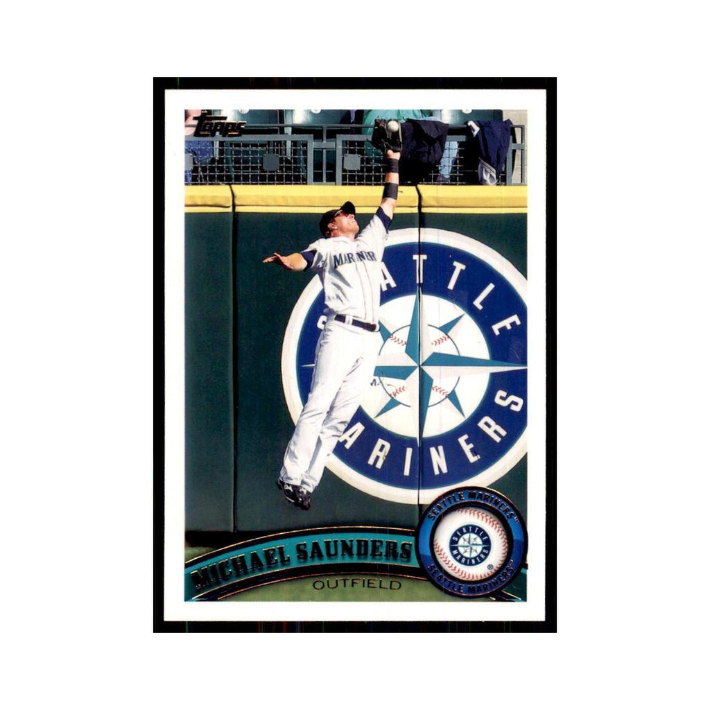 2011 Topps Michael Saunders Baseball Cards #252