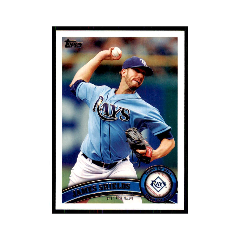 2011 Topps James Shields Baseball Cards #311