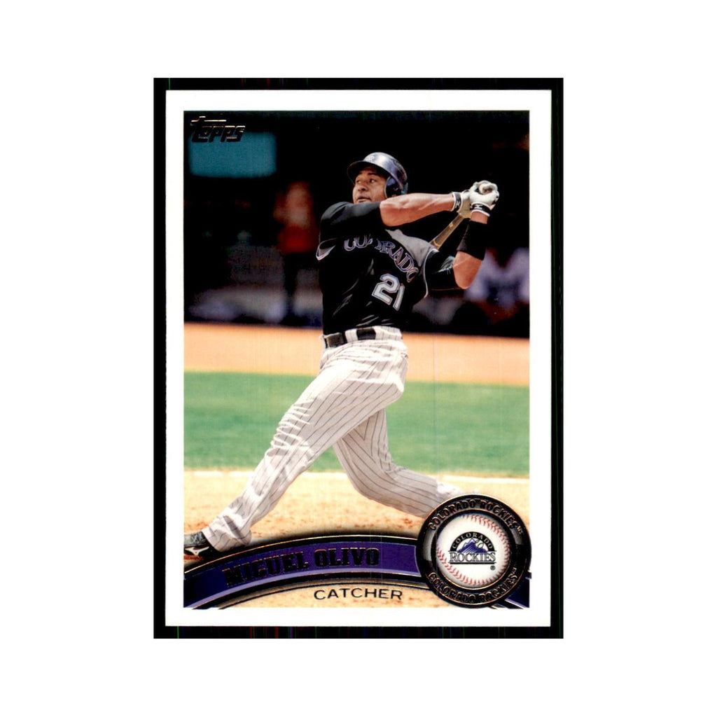 2011 Topps Miguel Olivo Baseball Cards #276