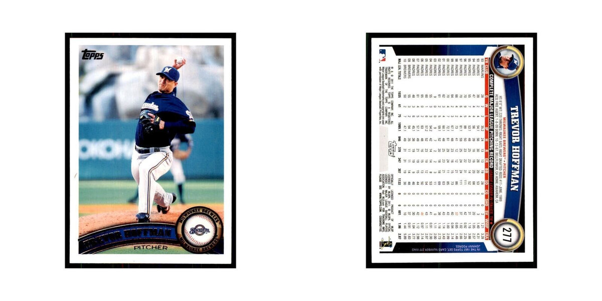 2011 Topps Trevor Hoffman Baseball Cards #277