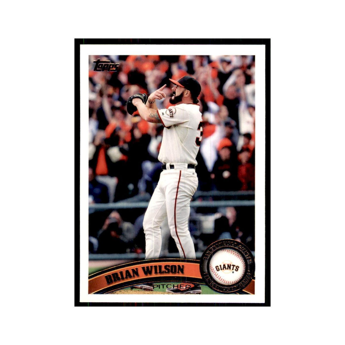 2011 Topps Brian Wilson Baseball Cards #210
