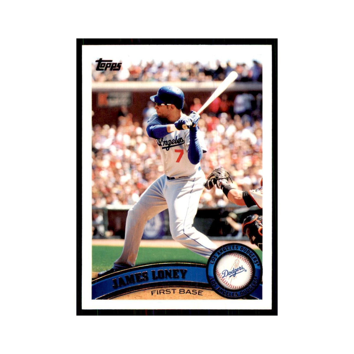 2011 Topps James Loney Baseball Cards #305