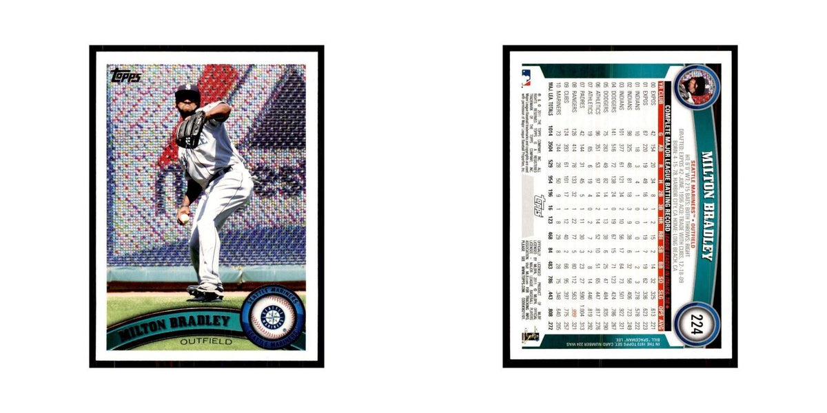2011 Topps Milton Bradley Baseball Cards #224