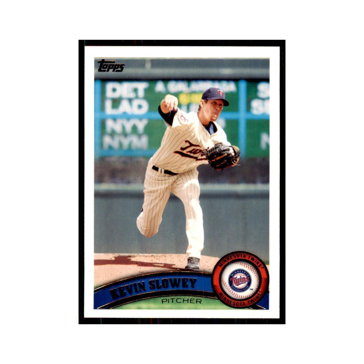 2011 Topps Kevin Slowey Baseball Cards #281