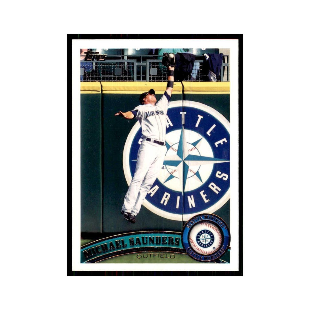 2011 Topps Michael Saunders Baseball Cards #252