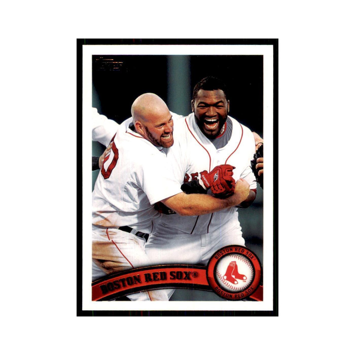 2011 Topps Boston Red Sox Baseball Cards #324