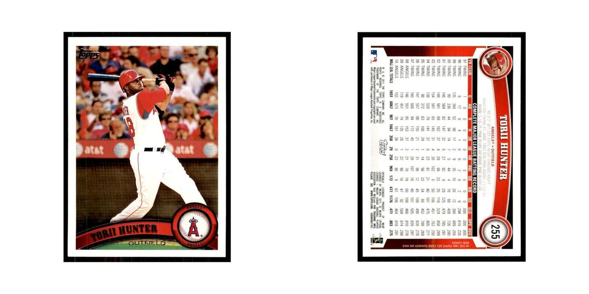2011 Topps Torii Hunter Baseball Cards #255
