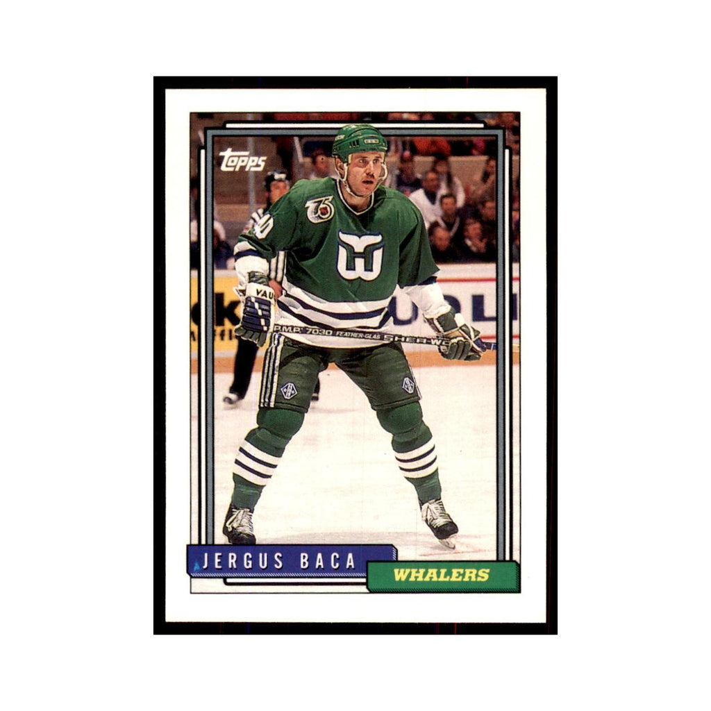Jergus Baca 1992 Topps #64 Hockey Cards Hockey Card NM