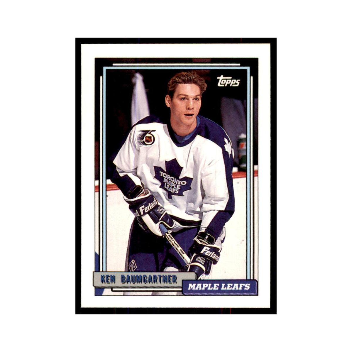 Ken Baumgartner 1992 Topps #217 Hockey Cards Hockey Card NM
