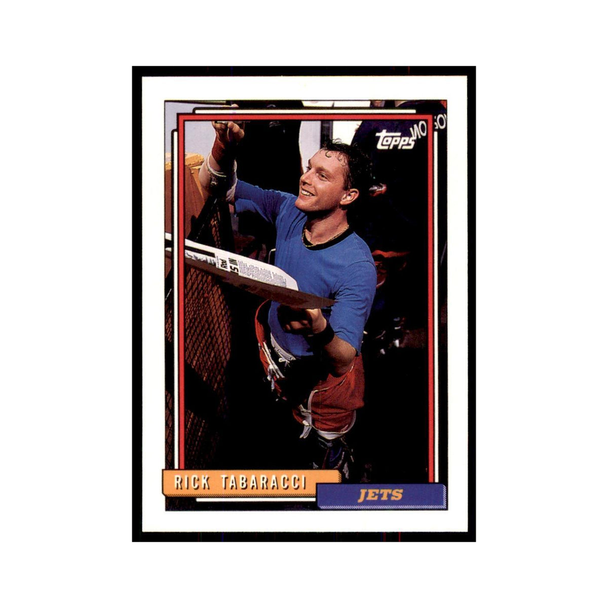 Rick Tabaracci 1992 Topps #453 Hockey Cards Hockey Card NM