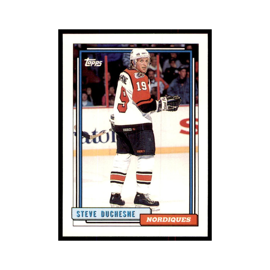Steve Duchesne 1992 Topps #271 Hockey Cards Hockey Card NM