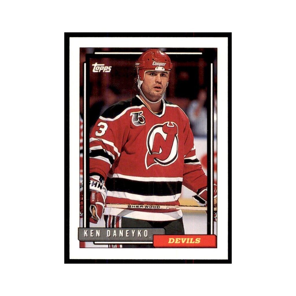 Ken Daneyko 1992 Topps #357 Hockey Cards Hockey Card NM