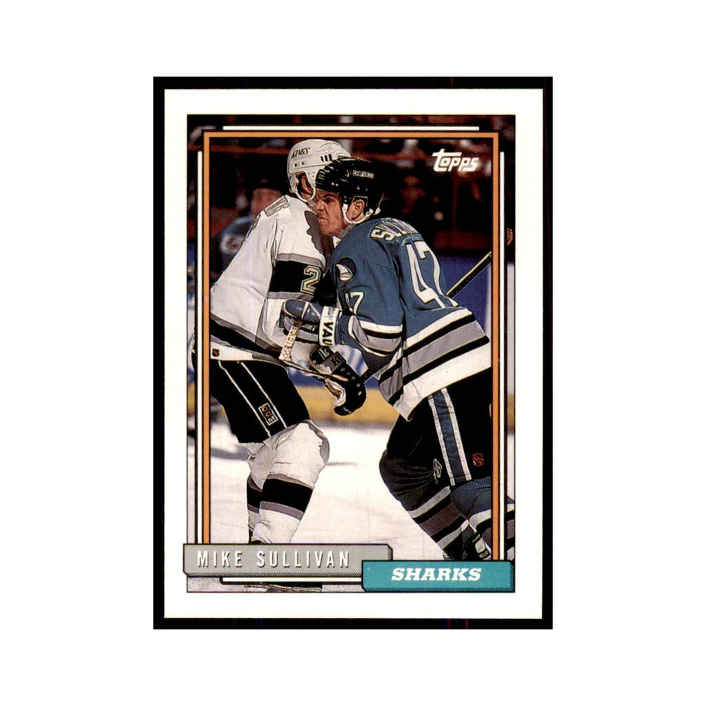 Mike Sullivan 1992 Topps #282 Hockey Cards Hockey Card NM