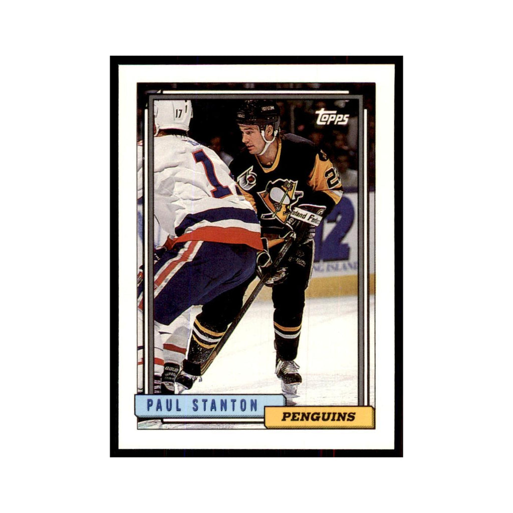 Paul Stanton 1992 Topps #460 Hockey Cards Hockey Card NM