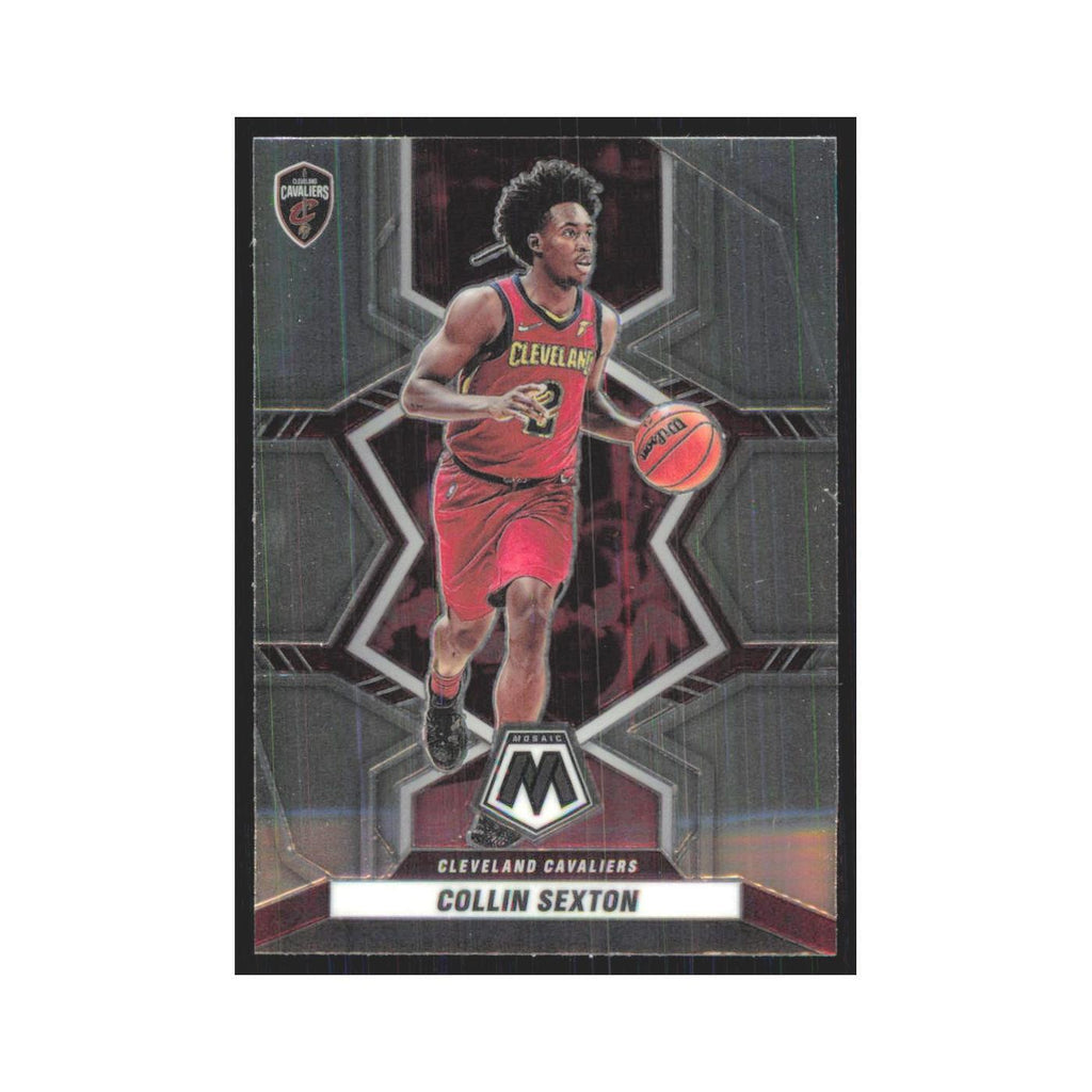 Collin Sexton 2021 Panini Mosaic #185 Cleveland Cavaliers Basketball Card NM