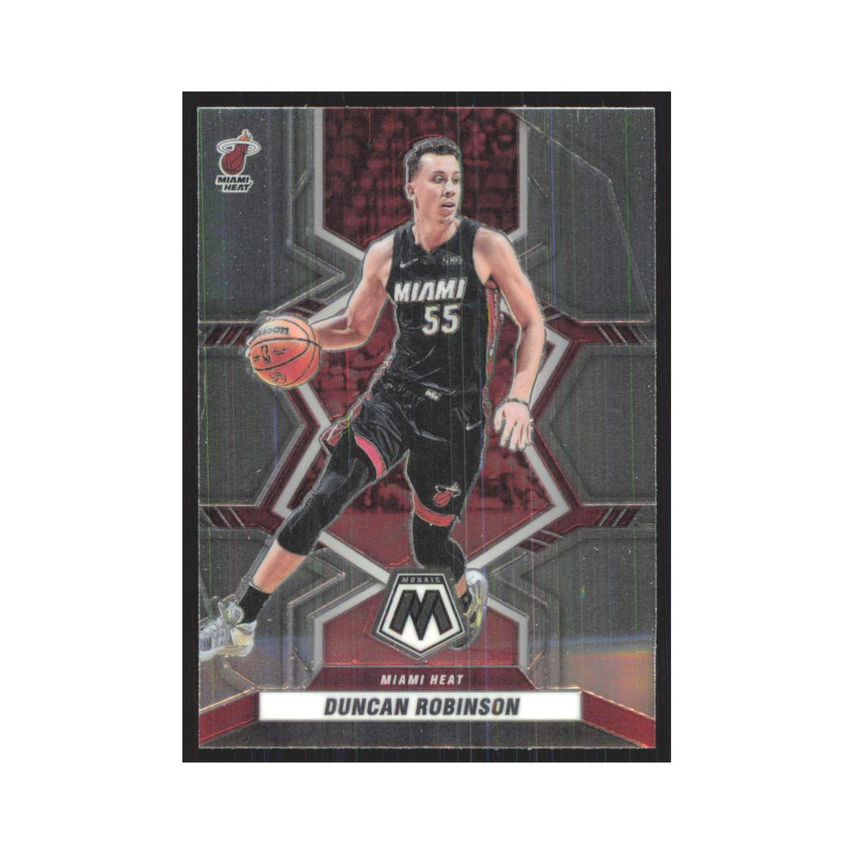 Duncan Robinson 2021 Panini Mosaic #168 Miami Heat Basketball Card NM