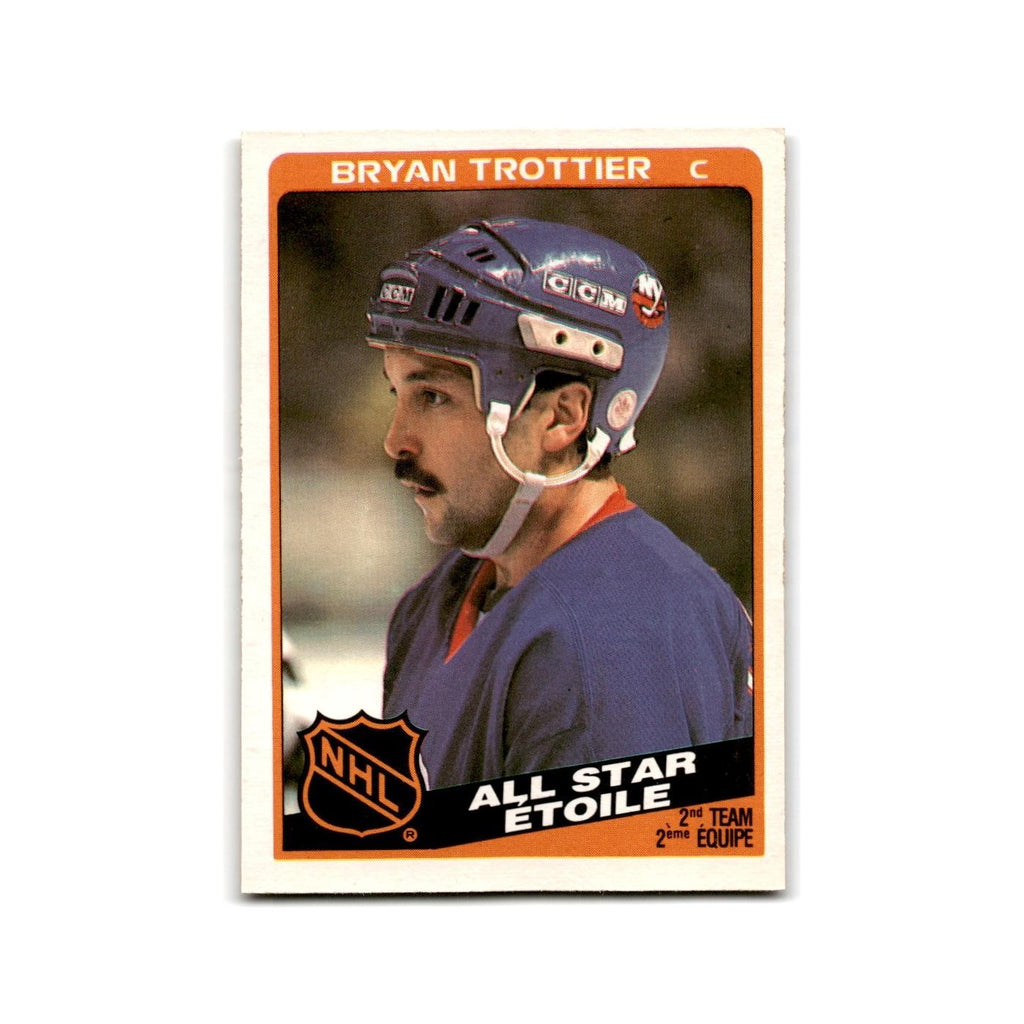 1984 O-Pee-Chee Bryan Trottier New York Islanders #214