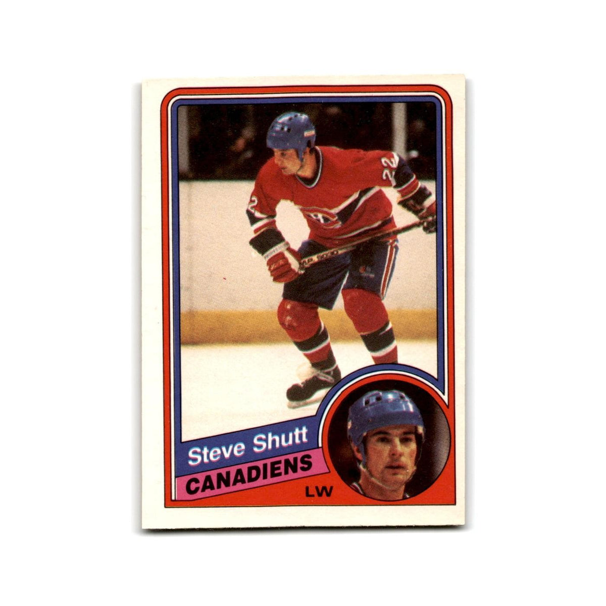 1984 O-Pee-Chee Steve Shutt Montreal Canadiens #272
