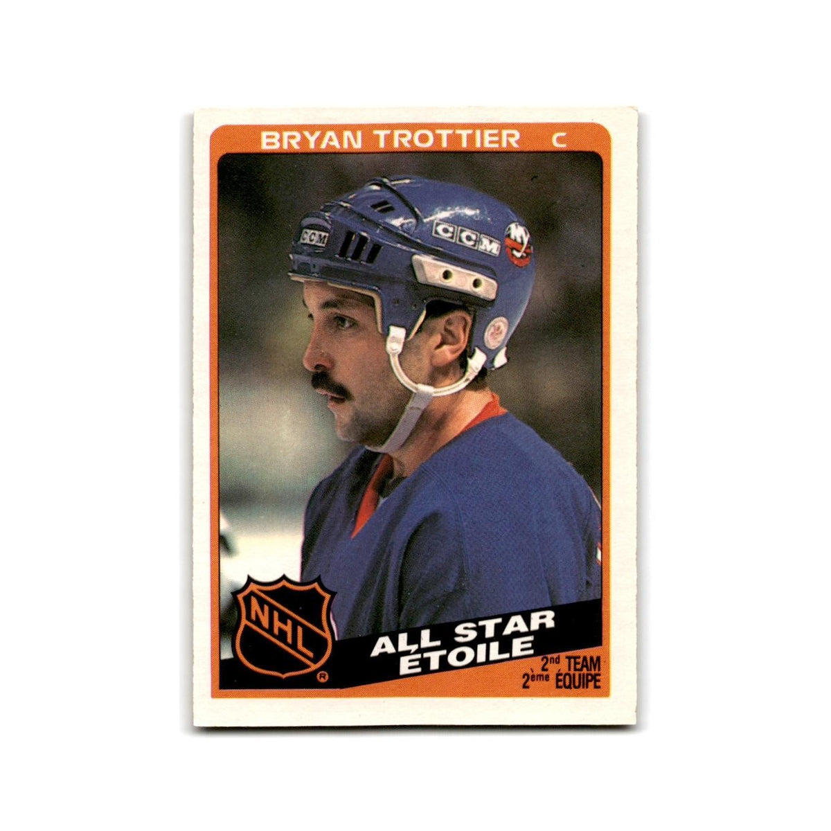 1984 O-Pee-Chee Bryan Trottier New York Islanders #214