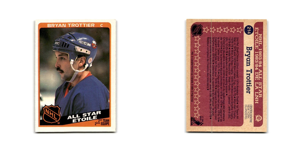 1984 O-Pee-Chee Bryan Trottier New York Islanders #214