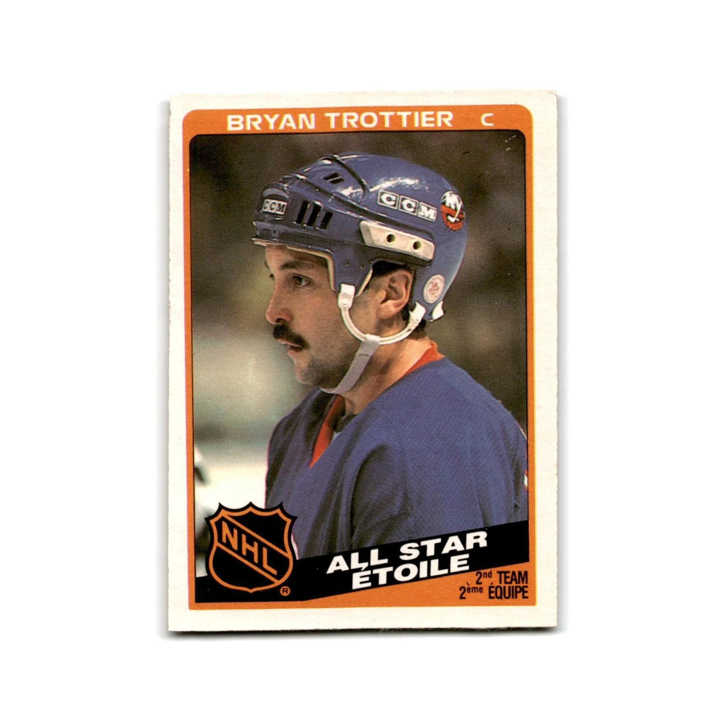 1984 O-Pee-Chee Bryan Trottier New York Islanders #214