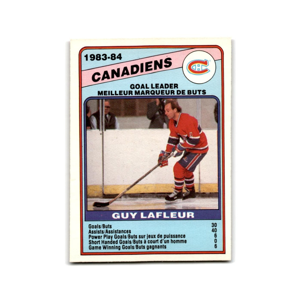 1984 O-Pee-Chee Guy Lafleur Montreal Canadiens #360