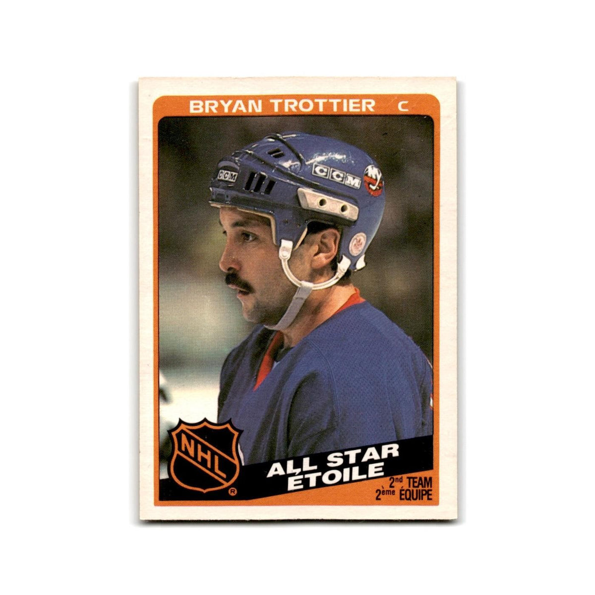 1984 O-Pee-Chee Bryan Trottier New York Islanders #214