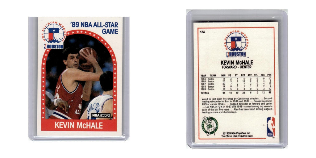 1989 Hoops Basketball Card Kevin McHale Celtics #156
